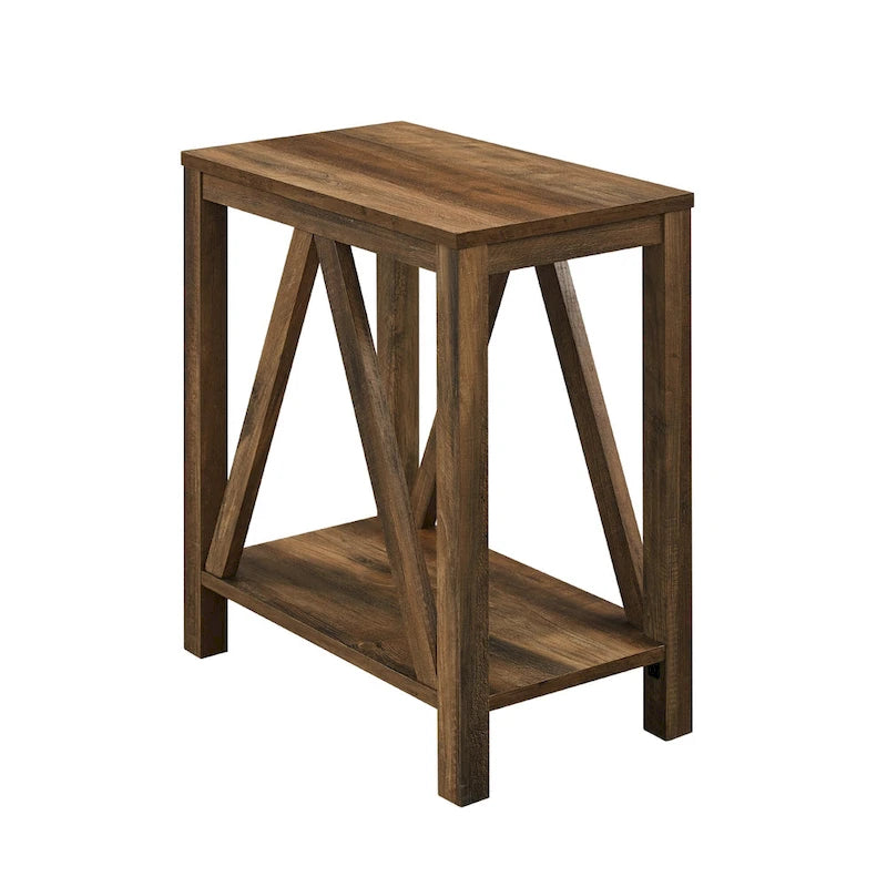 Table d'appoint à cadre en A