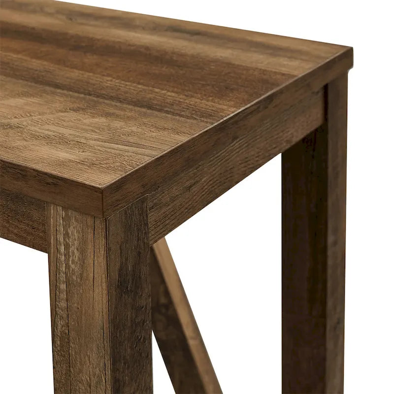 Table d'appoint à cadre en A