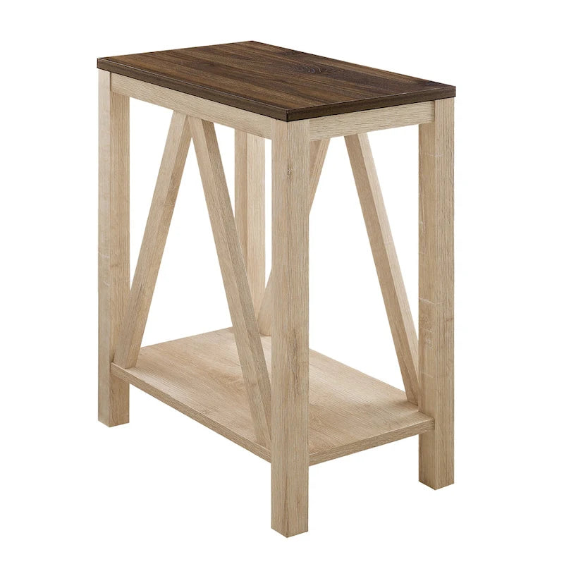 Table d'appoint à cadre en A