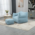 Fauteuil poire Boucle avec rembourrage en mousse à mémoire de forme pour un confort optimal