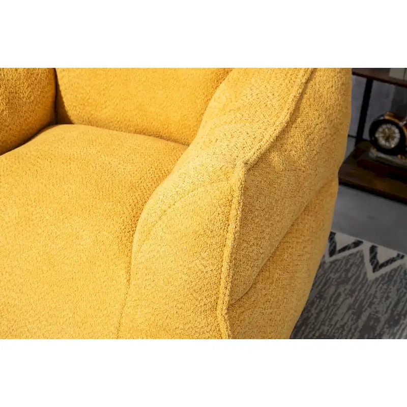 Fauteuil poire Boucle avec rembourrage en mousse à mémoire de forme pour un confort optimal