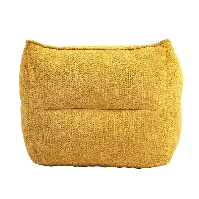 Fauteuil poire Boucle avec rembourrage en mousse à mémoire de forme pour un confort optimal