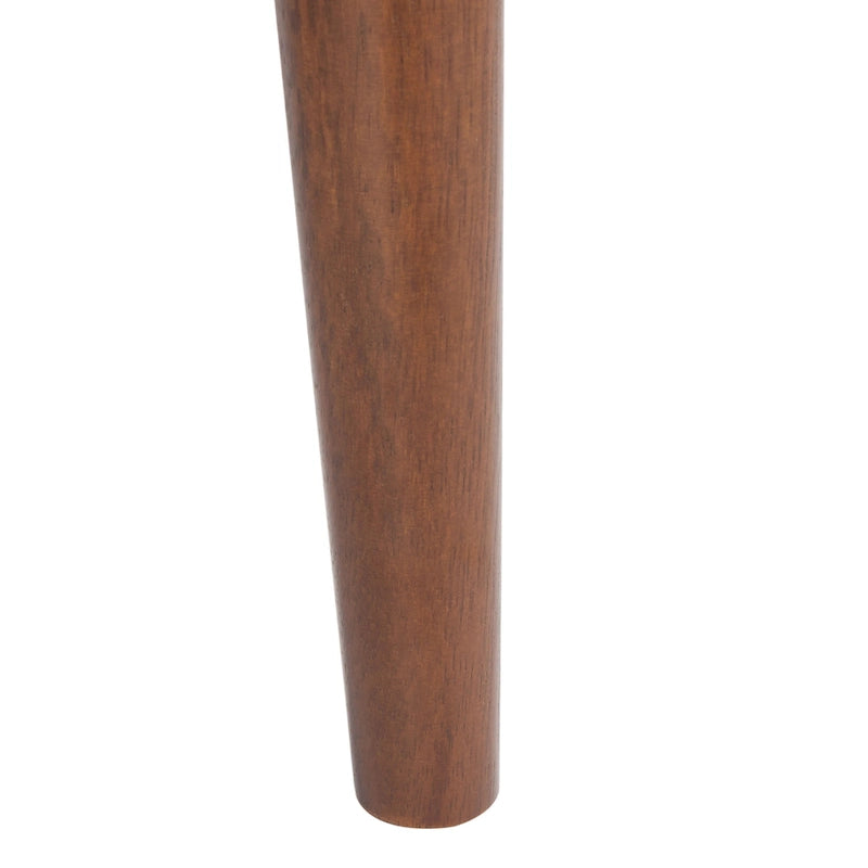 Banc Mid-Century Modern de 25 pouces - 49 L x 18 P x 25 H - 49Lx18Px25H