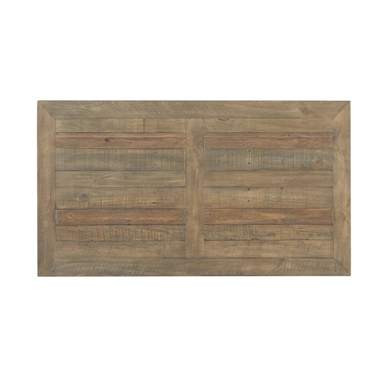 Table basse sur pied en bois massif de 50 cm