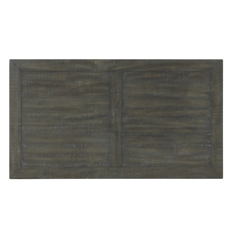 Table basse sur pied en bois massif de 50 cm