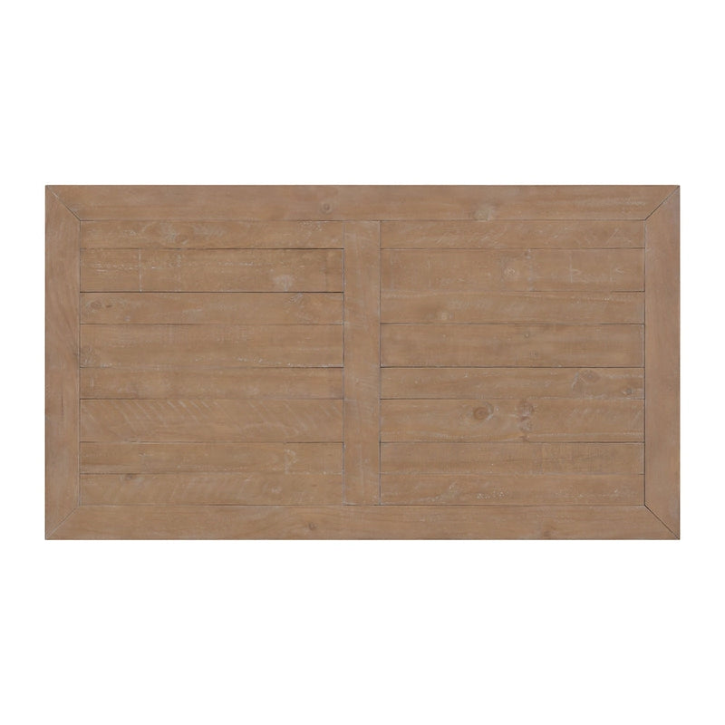 Table basse sur pied en bois massif de 50 cm