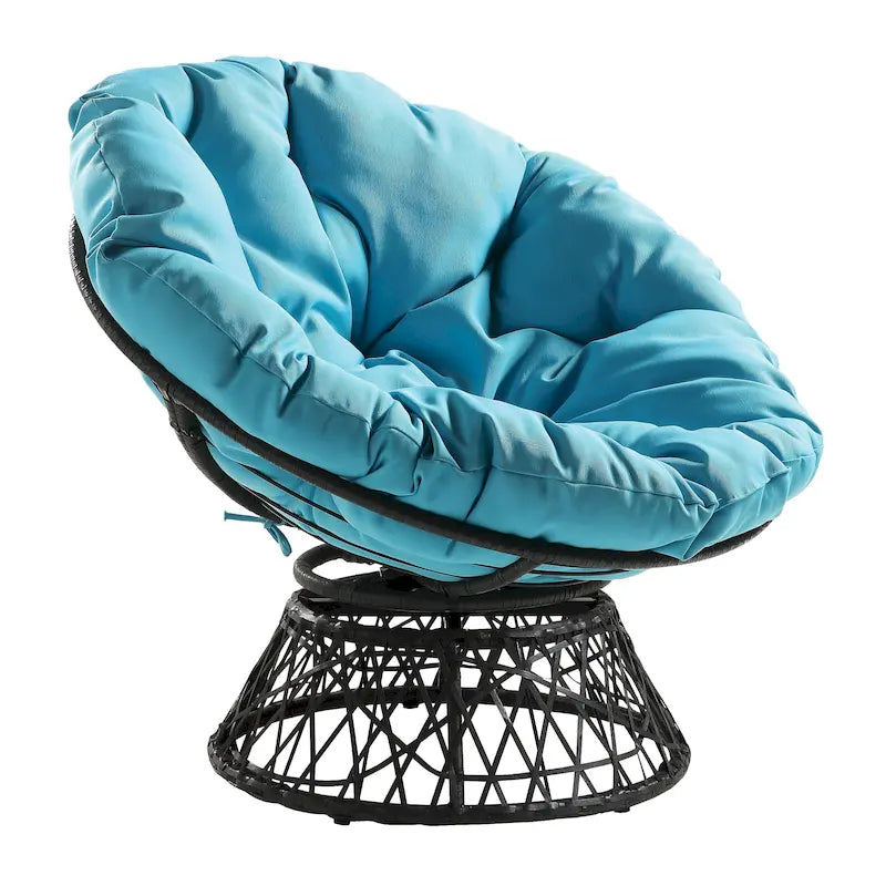 Le Fauteuil Papasan en Osier Tressé