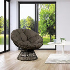 Le Fauteuil Papasan en Osier Tressé
