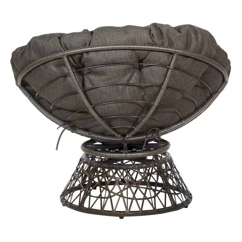 Le Fauteuil Papasan en Osier Tressé