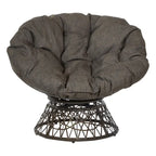 Le Fauteuil Papasan en Osier Tressé
