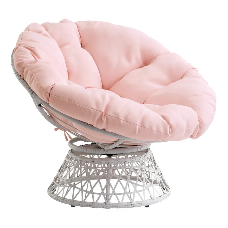 Le Fauteuil Papasan en Osier Tressé