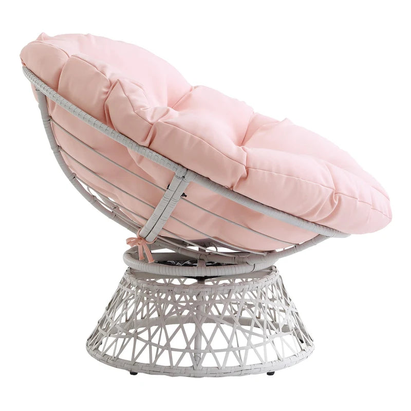 Le Fauteuil Papasan en Osier Tressé