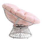 Le Fauteuil Papasan en Osier Tressé