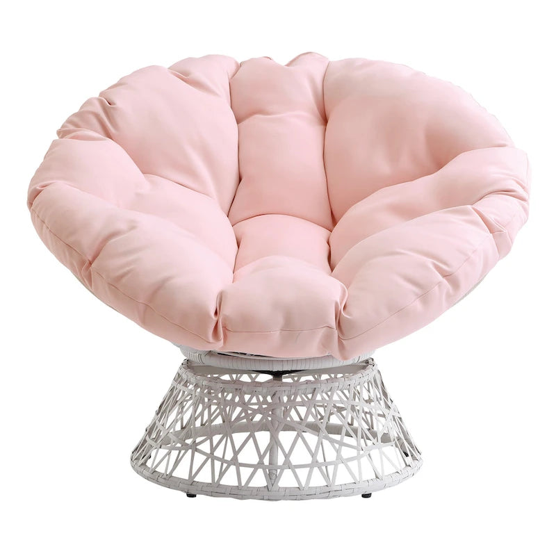 Le Fauteuil Papasan en Osier Tressé