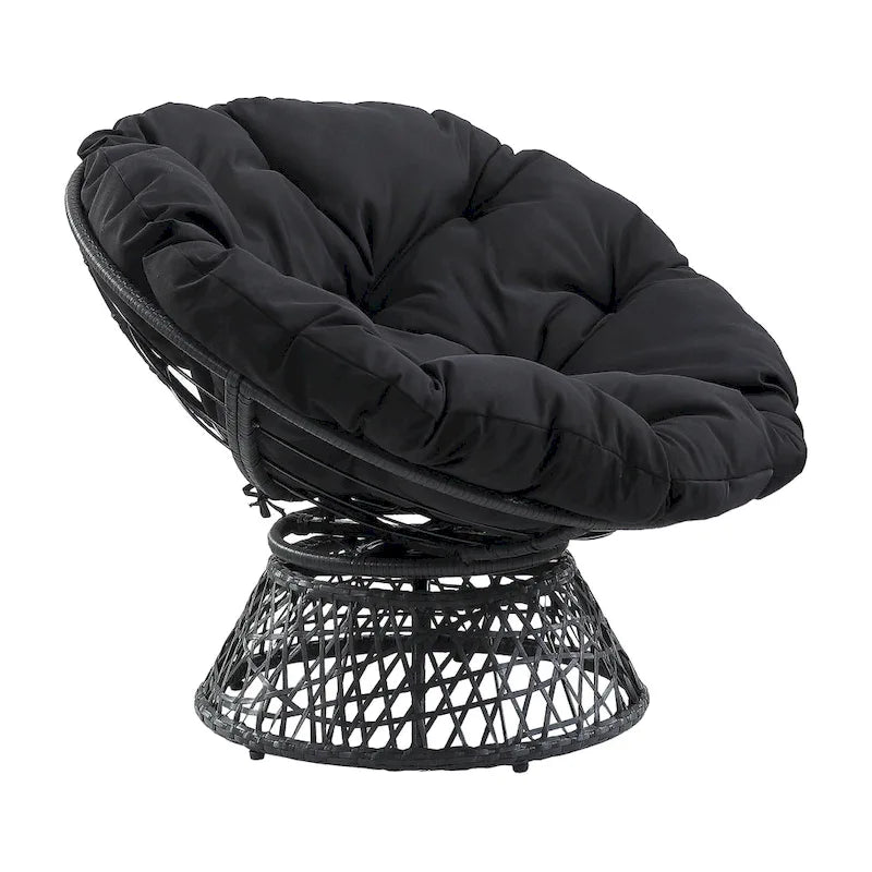 Le Fauteuil Papasan en Osier Tressé