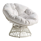 Le Fauteuil Papasan en Osier Tressé