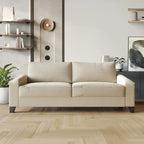 CraftPorch Simple Style Linen Upholstered Sofa