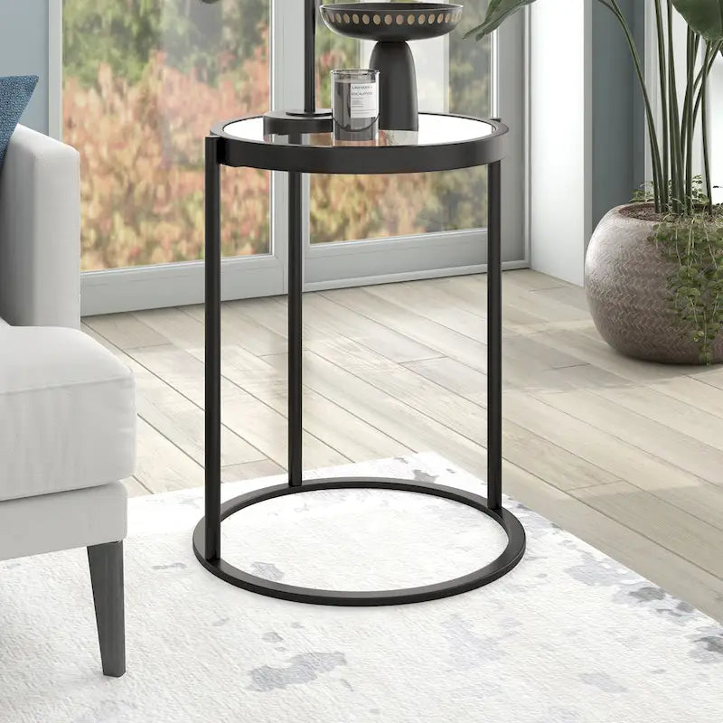 Duxbury 16 Wide Round Side Table