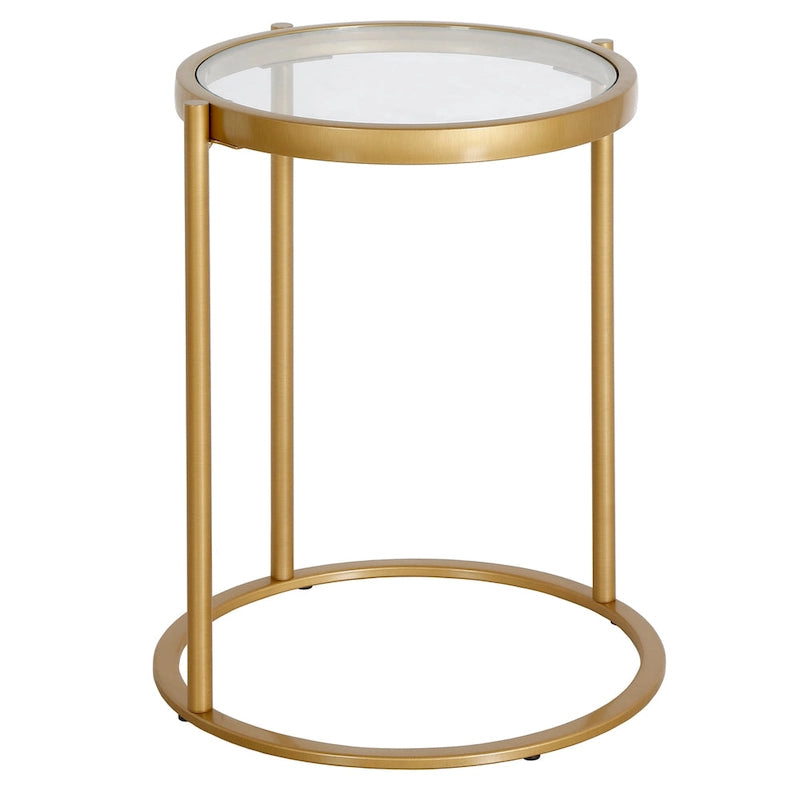 Table d'appoint ronde de 16 po de large