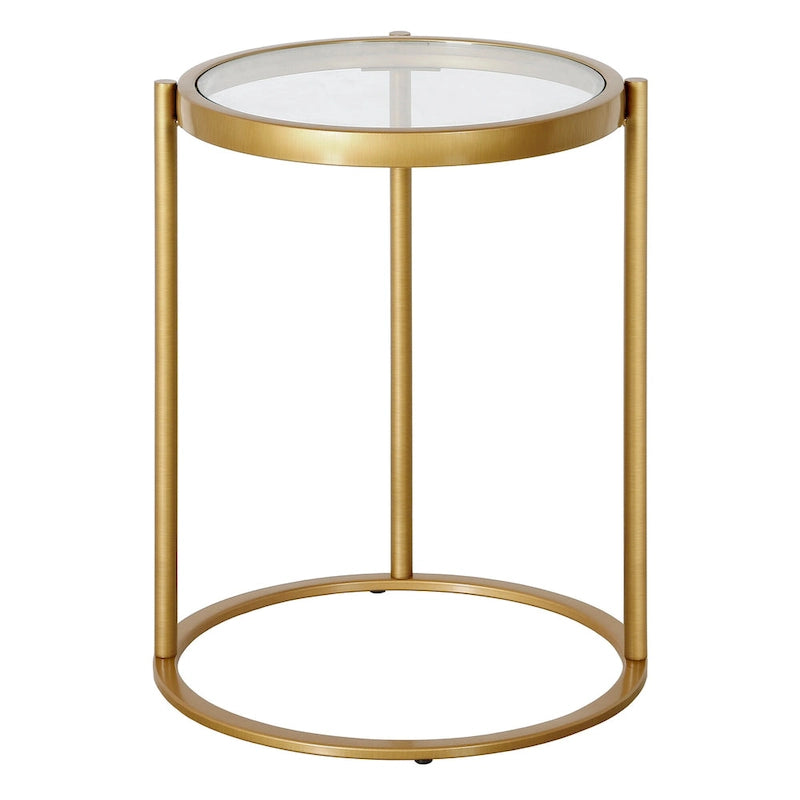 Table d'appoint ronde de 16 po de large