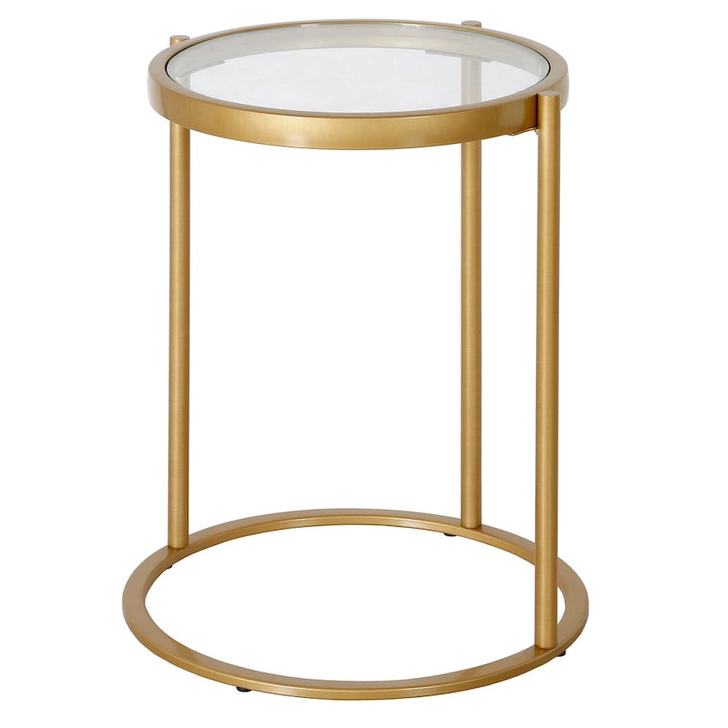 Table d'appoint ronde de 16 po de large