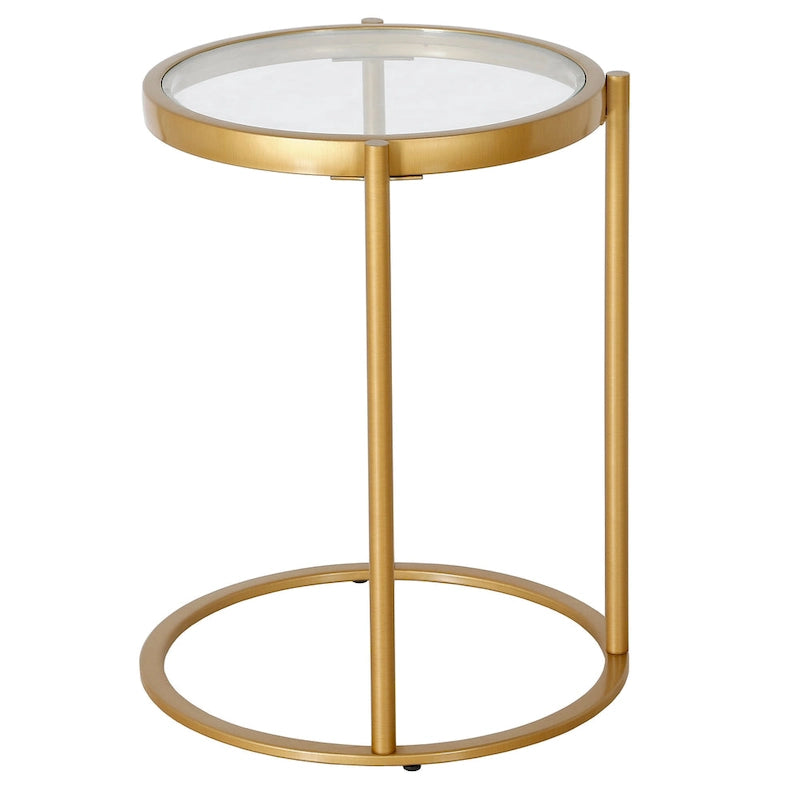 Table d'appoint ronde de 16 po de large