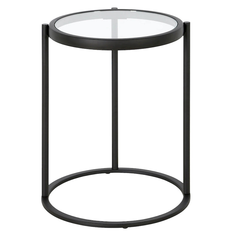 Table d'appoint ronde de 16 po de large