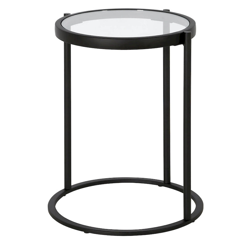 Table d'appoint ronde de 16 po de large
