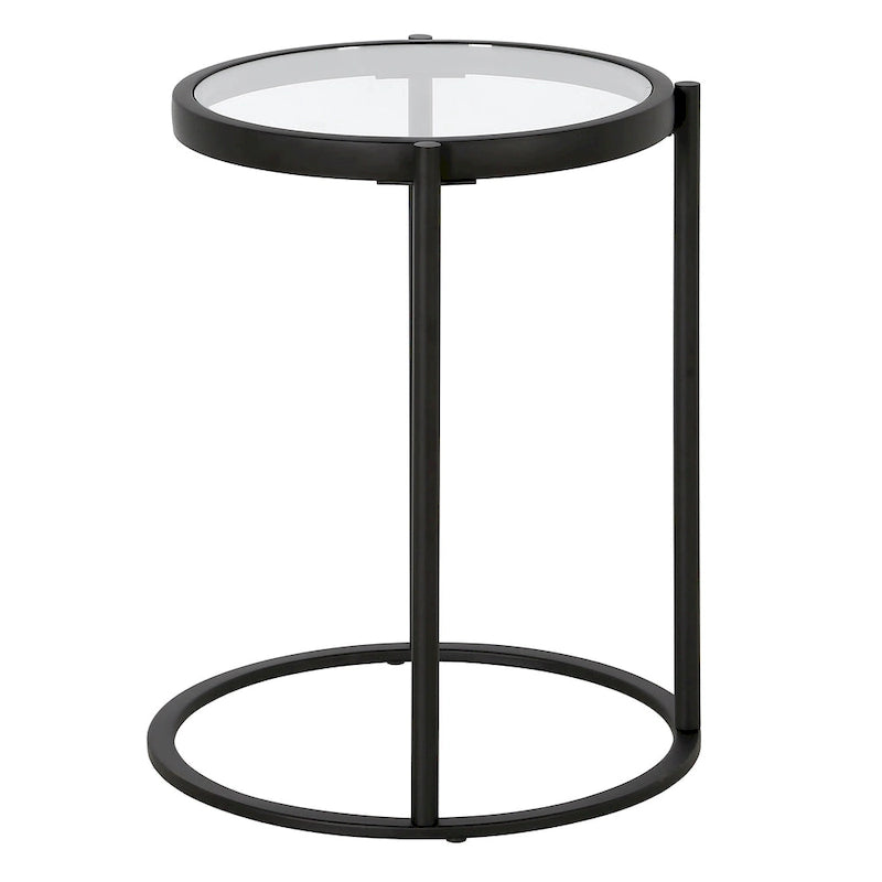 Table d'appoint ronde de 16 po de large