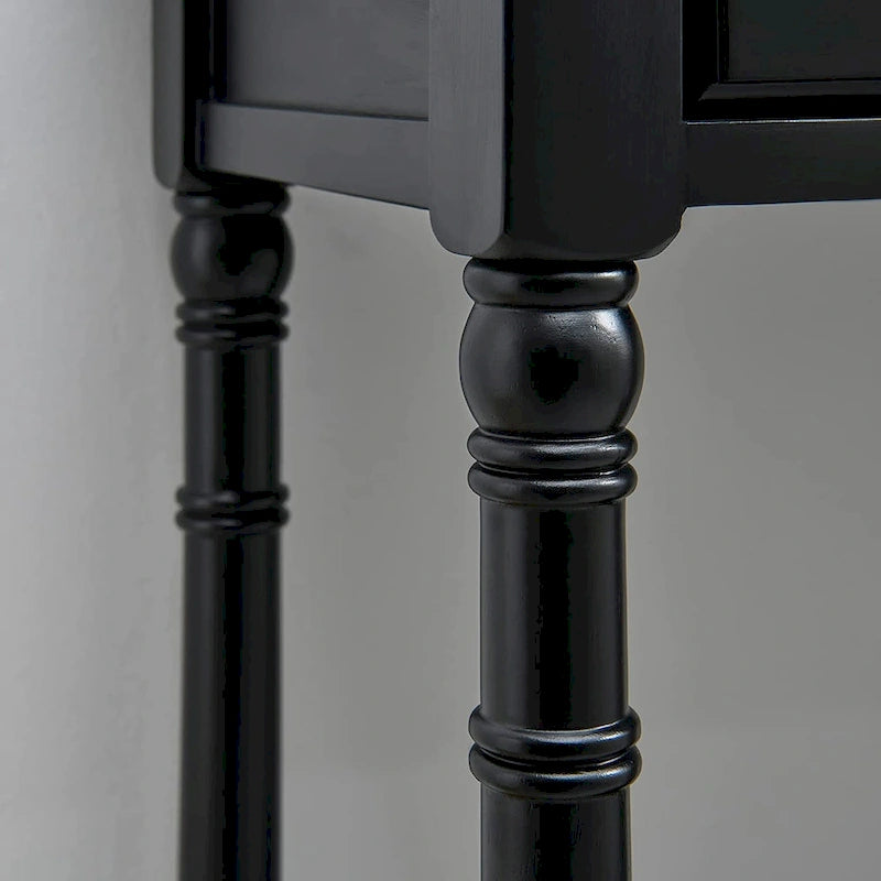 Table d'entrée avec tiroirs de rangement, console avec étagère