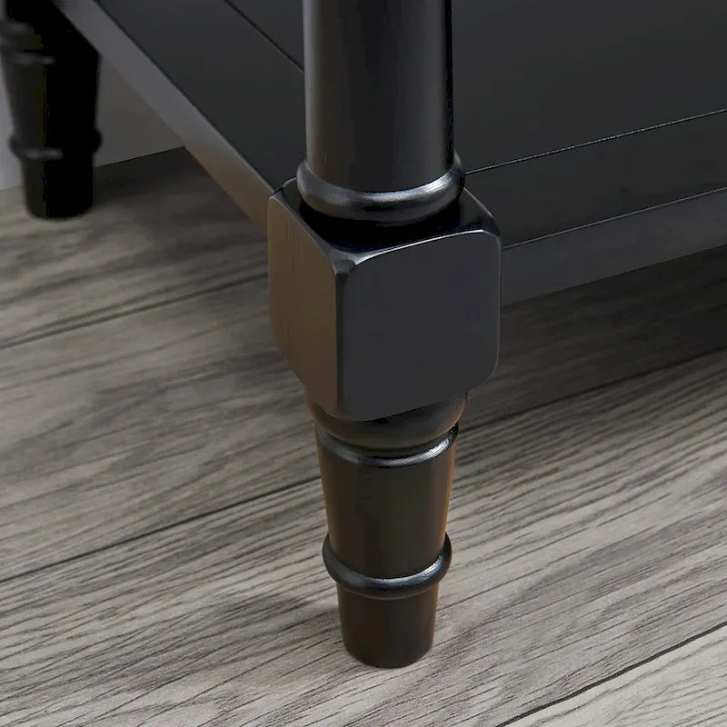 Table d'entrée avec tiroirs de rangement, console avec étagère