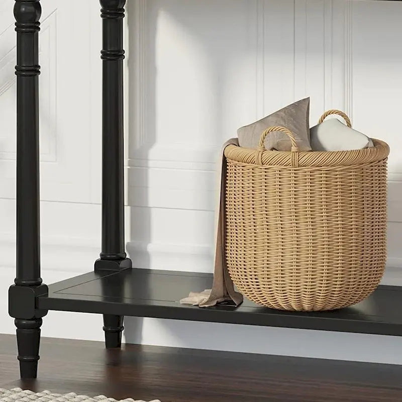 Table d'entrée avec tiroirs de rangement, console avec étagère