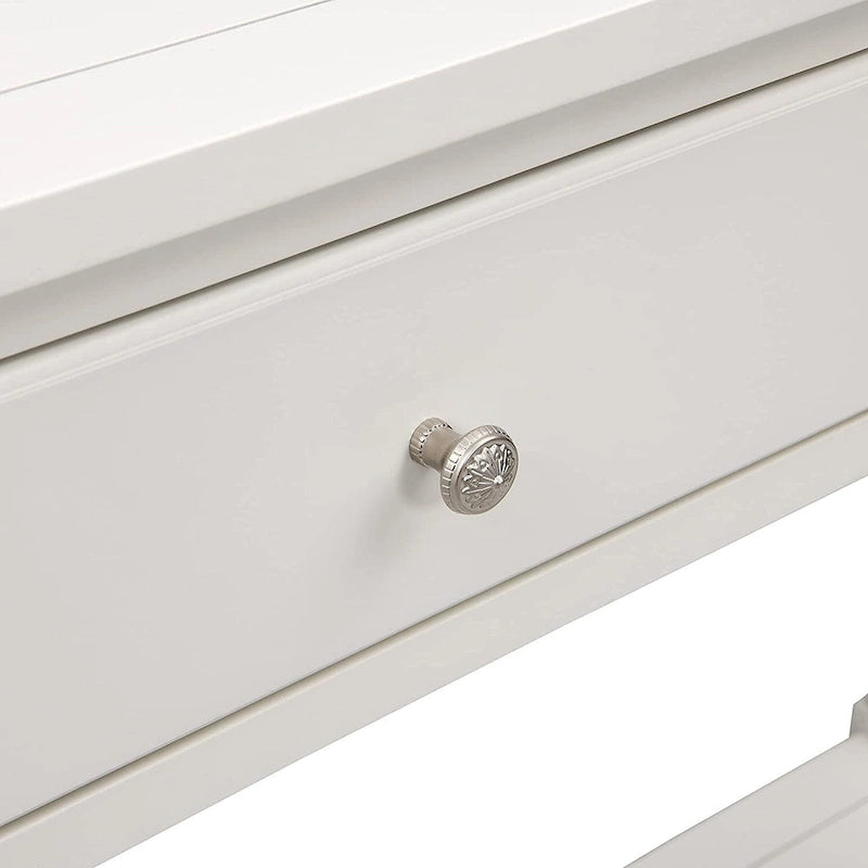 Table d'entrée avec tiroirs de rangement, console avec étagère
