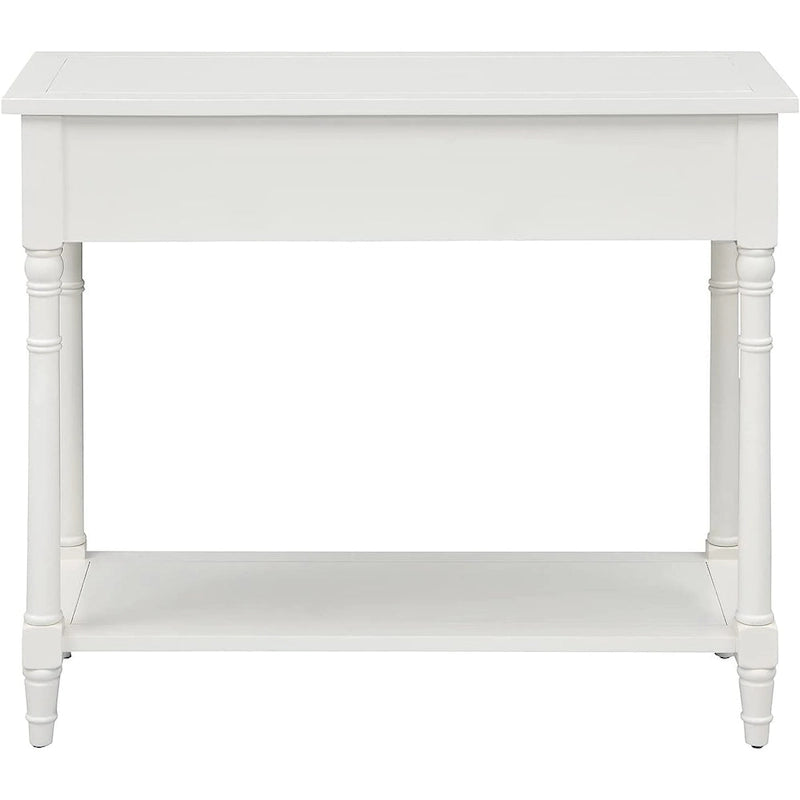 Table d'entrée avec tiroirs de rangement, console avec étagère