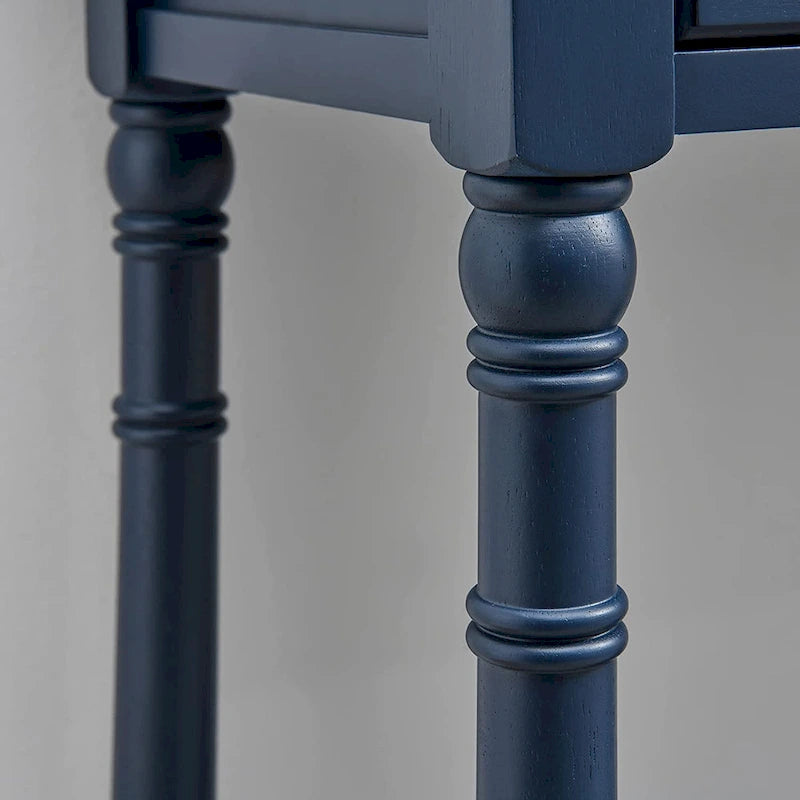 Table d'entrée avec tiroirs de rangement, console avec étagère