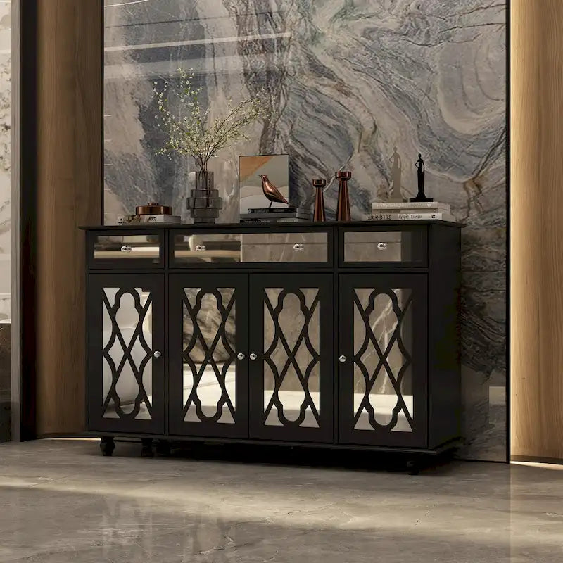 Buffets Bahuts Miroirs 55W Armoire Bibliothèque Salle de Séjour