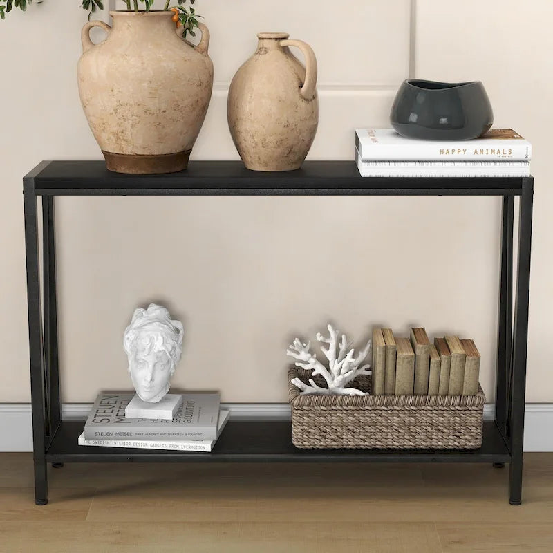 39.4 Behind Couch Table, Narrow Sofa Table