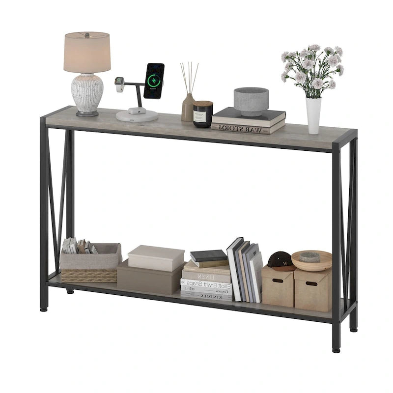39,4 Derrière la table basse, table de canapé étroite