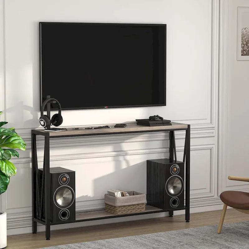 39,4 Derrière la table basse, table de canapé étroite
