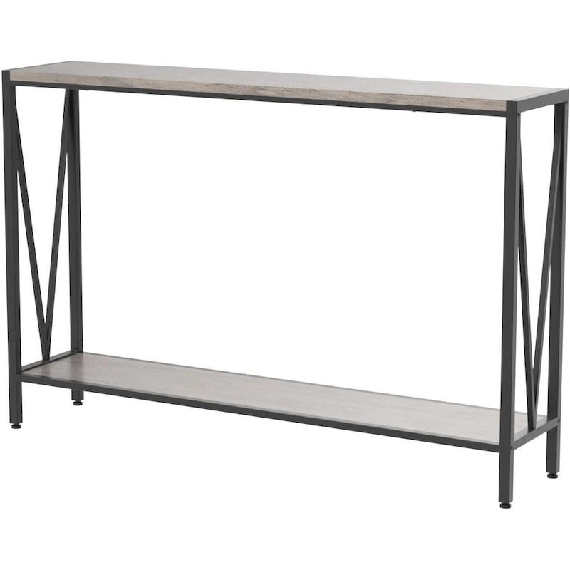 39,4 Derrière la table basse, table de canapé étroite