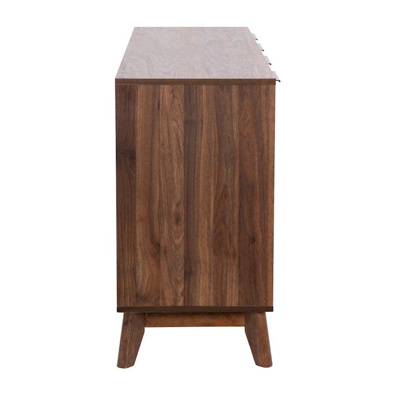 Bahut de 60 po avec 4 portes à fermeture amortie et étagères réglables – 15,75P x 59,25L x 29,75H