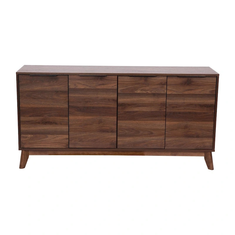 Bahut de 60 po avec 4 portes à fermeture amortie et étagères réglables – 15,75P x 59,25L x 29,75H