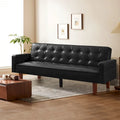 Canapé-lit en similicuir, causeuse convertible, futon moderne, petit futon convertible en lit