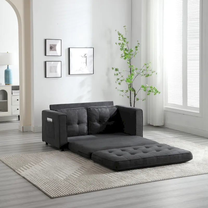 Canapé-lit futon convertible