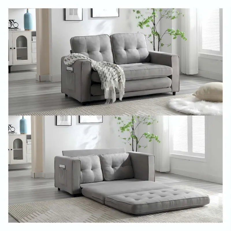 Canapé-lit futon convertible