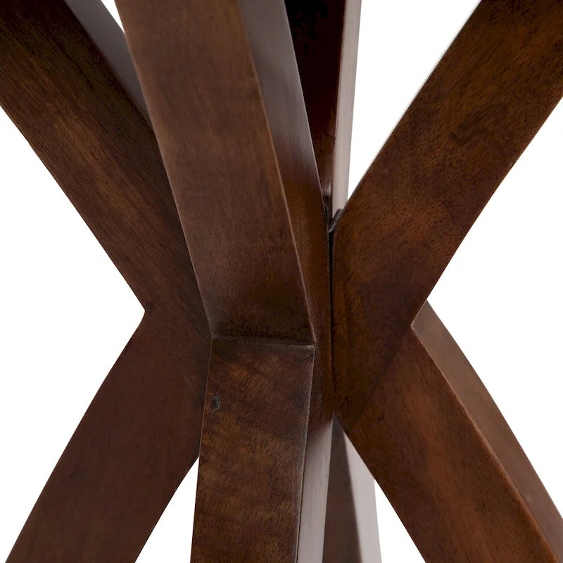 Table d'appoint ronde en bois