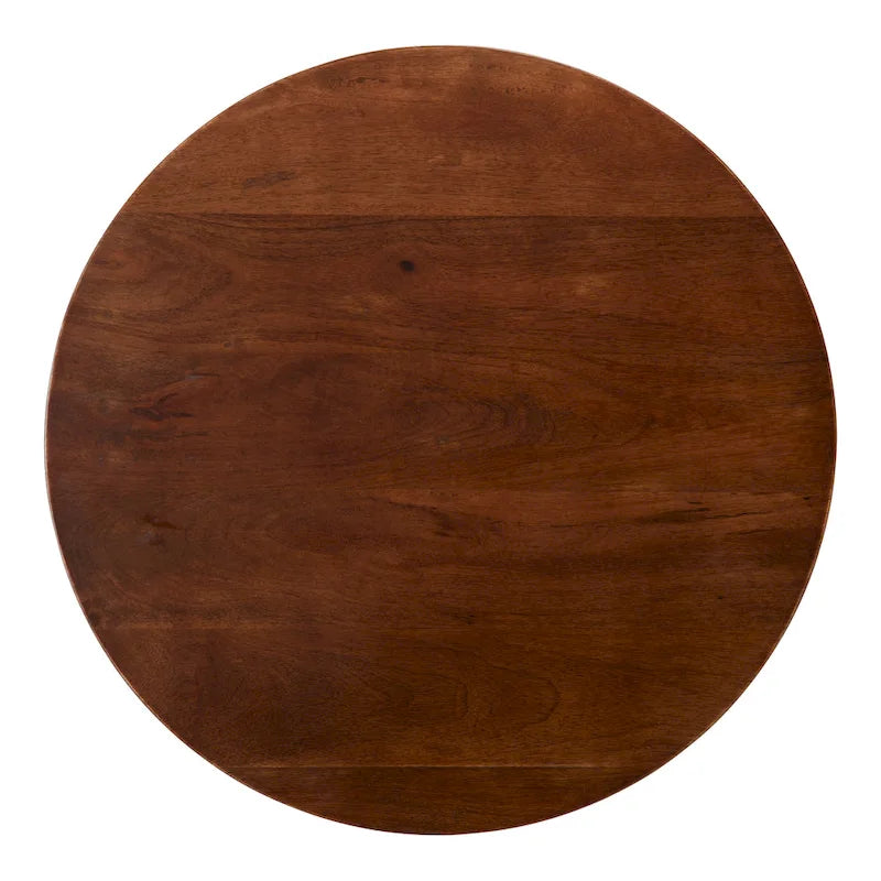 Table d'appoint ronde en bois